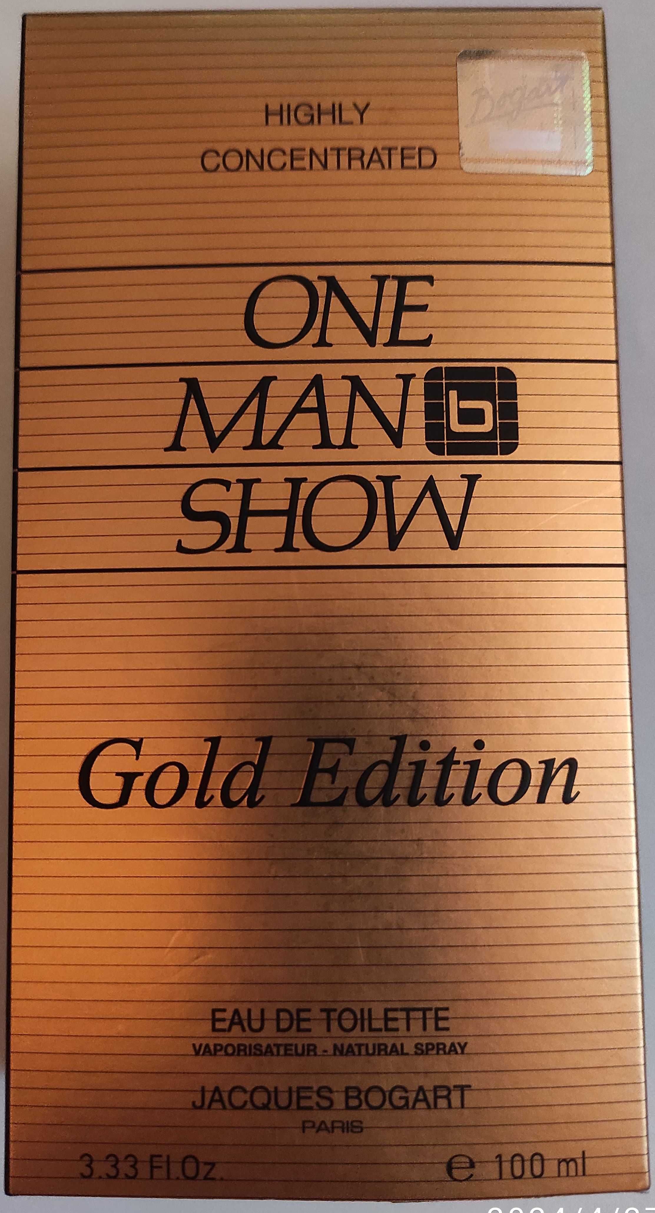 Продам новую туалетную воду Jacques Bogart One Man Show Gold Edition