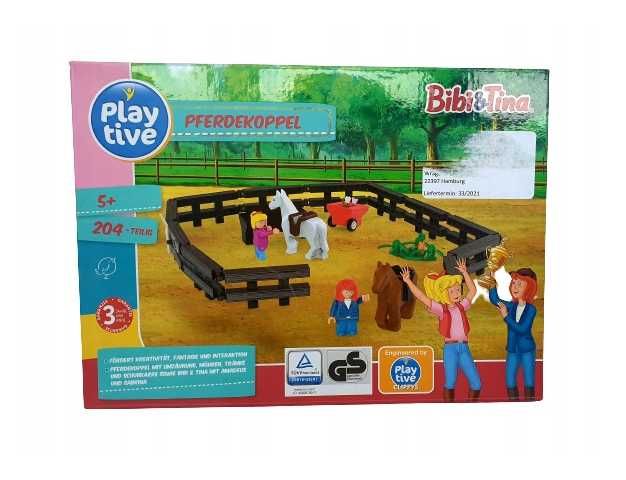 Zagroda Konnna 204 el. Klocki Zestaw Bibi i Tina