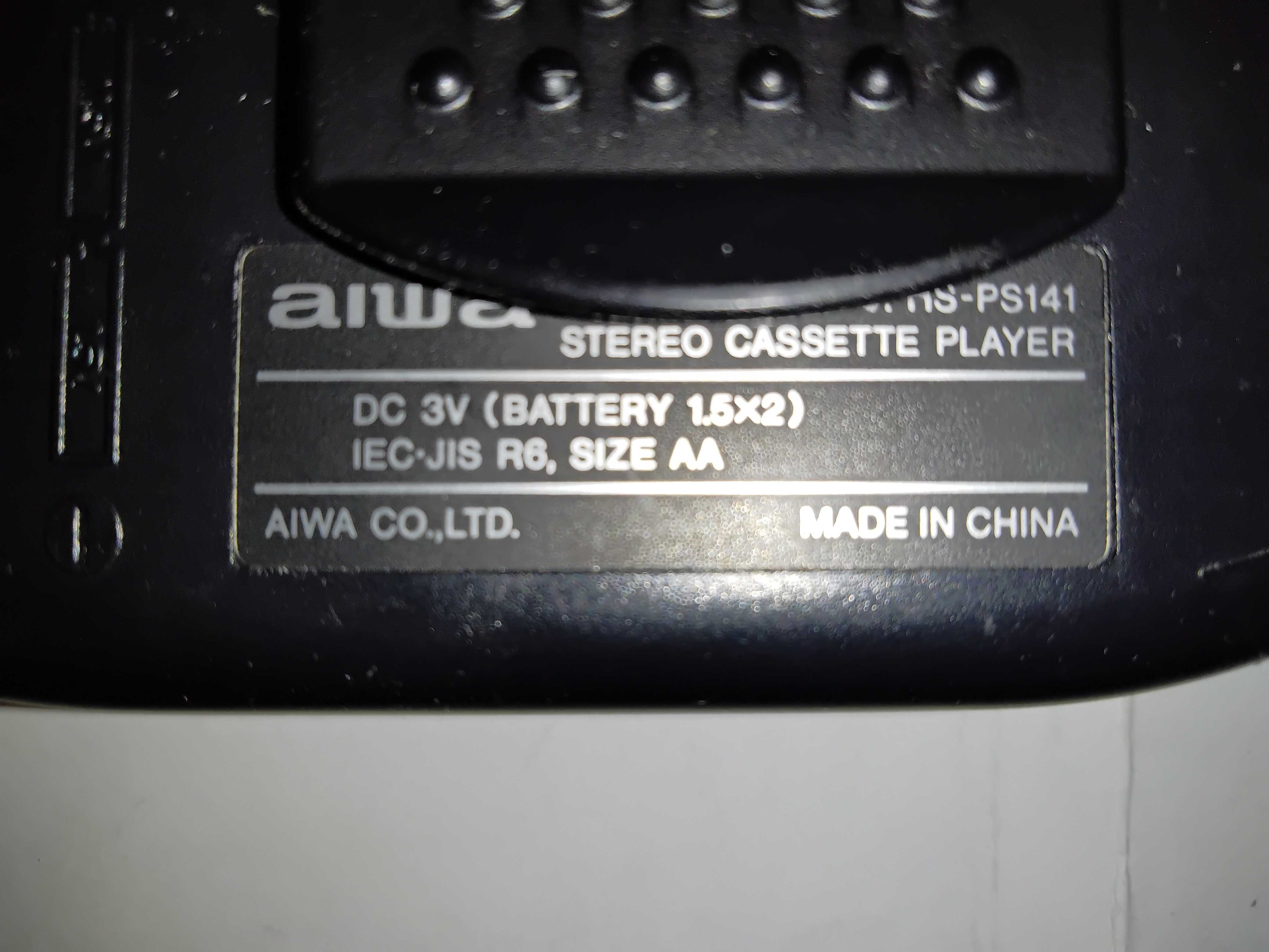 Аудио-кассетный плейер портативный AIWA PS141 .