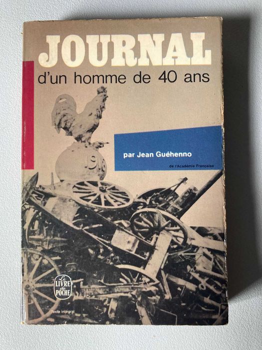 Journal d'un Homme de 40 Ans, de Jean Guéhenno