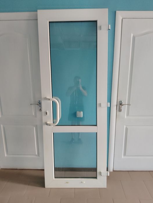 Двері вхідні пластикові