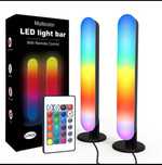 Набір LED light bar RGB 2 шт. | Пульт ДУ, USB, 16 кольорів + ефекти