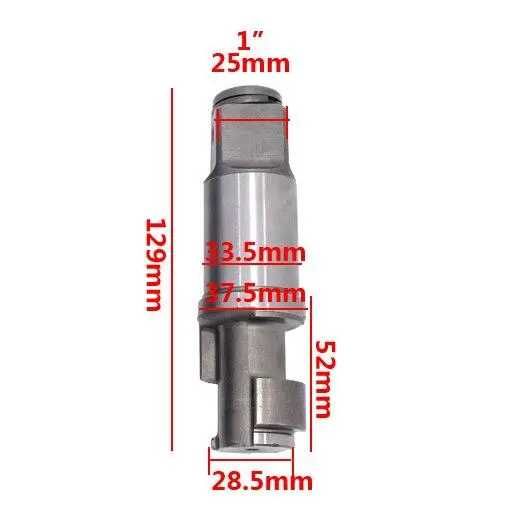 Гайковерт пневматичний запчастини вал  1/2"   3/4"    1"
