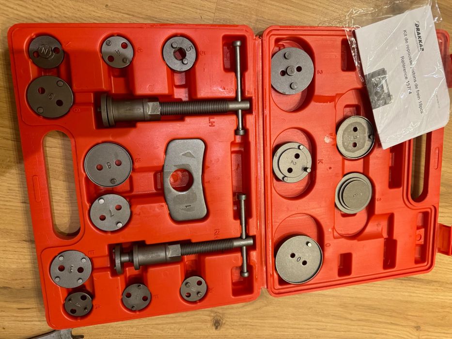 Kit recuo pistão bomba de travão - 22 peças
