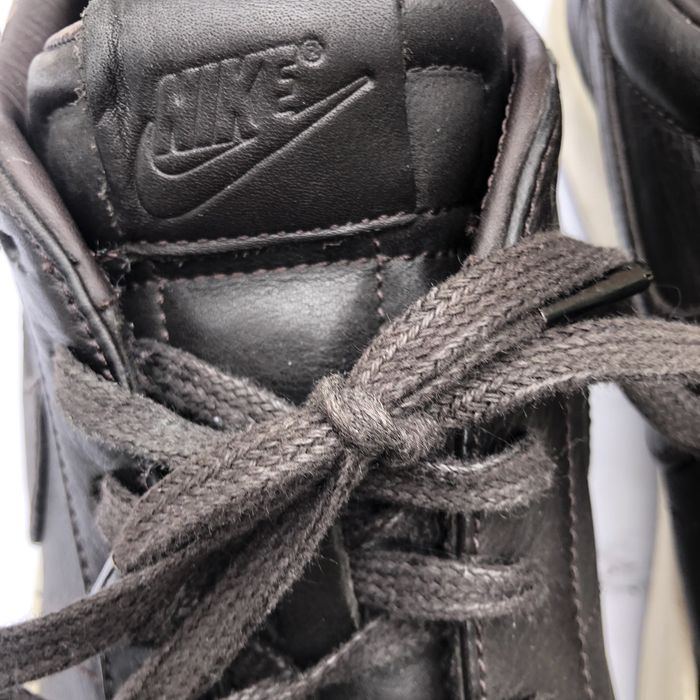 Кросівки чоловічі найк шкіряні темно коричнева шкіра