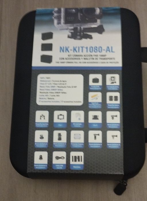 Kit Câmera Ação FHD 1080P