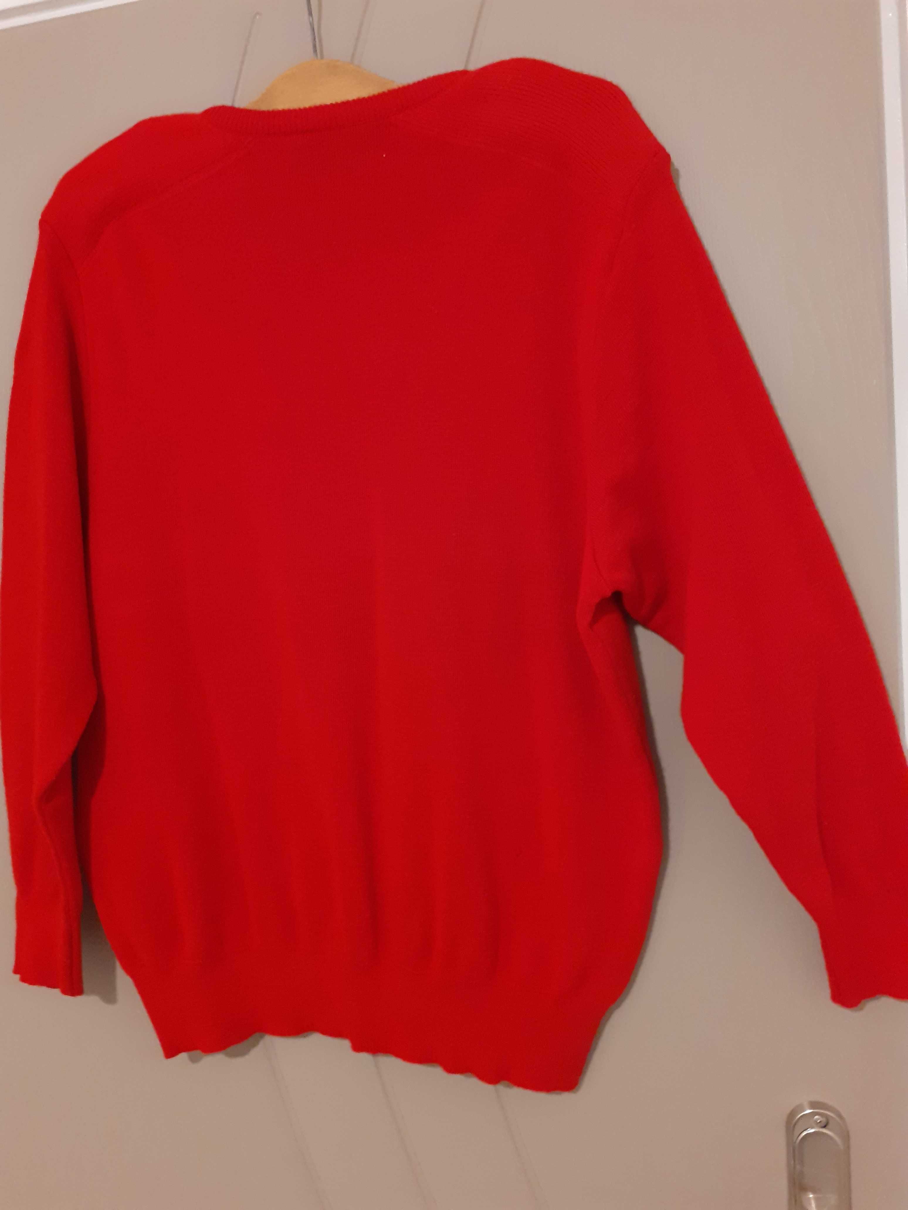 Sweter czerwony Westbury