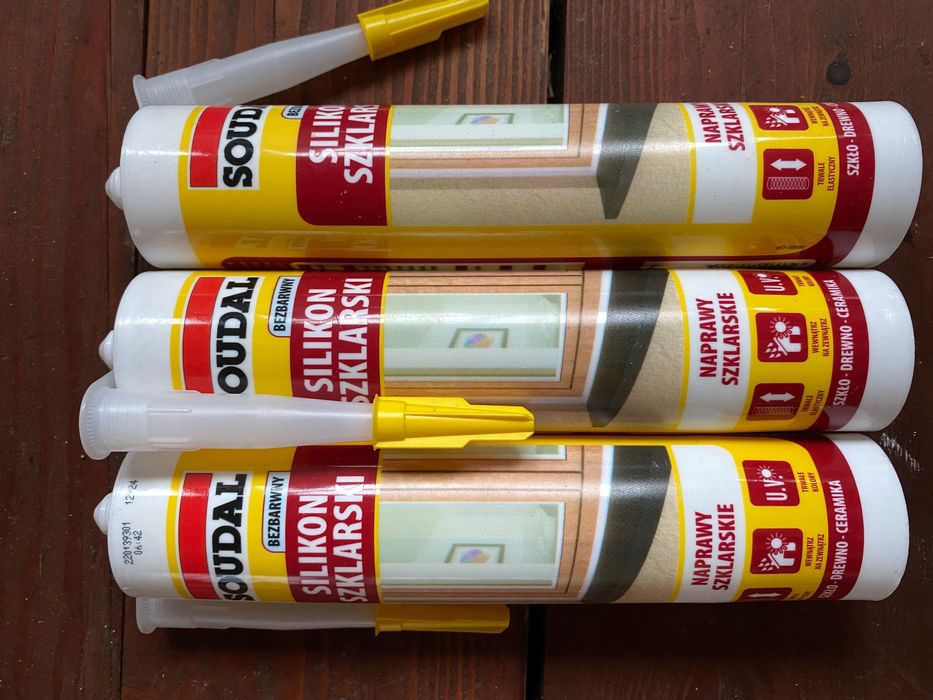 Silikon szklarski Soudal