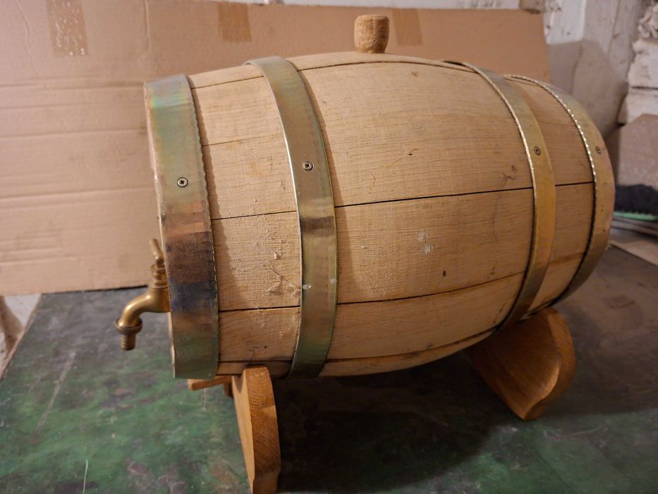 Beczułka dębowa na alkohol