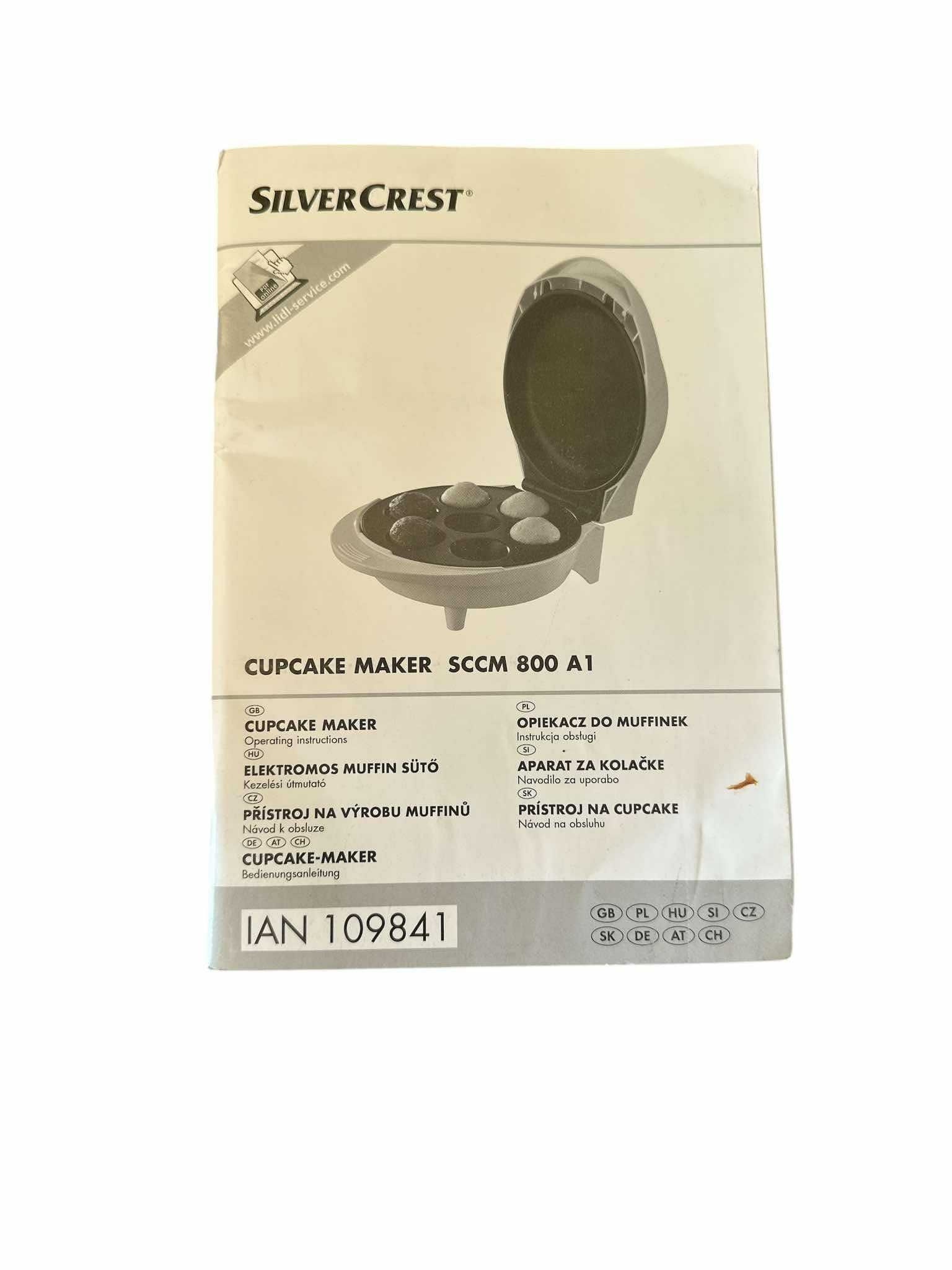 Silvercrest Cupcake maker - wypiekacz do muffinek