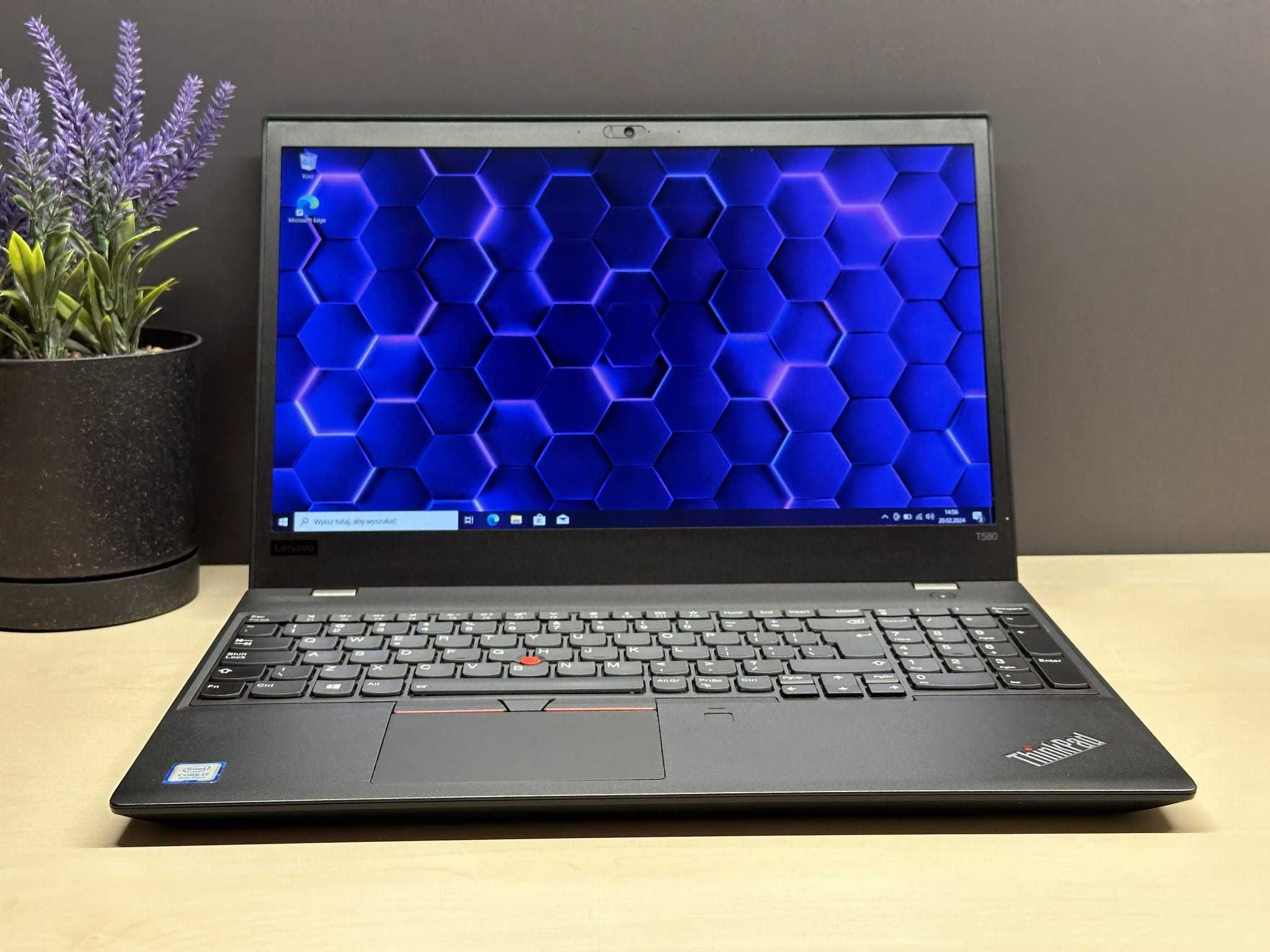 Laptop Lenovo T580 i7 - Twoje Narzędzie do Efektywnej Pracy!