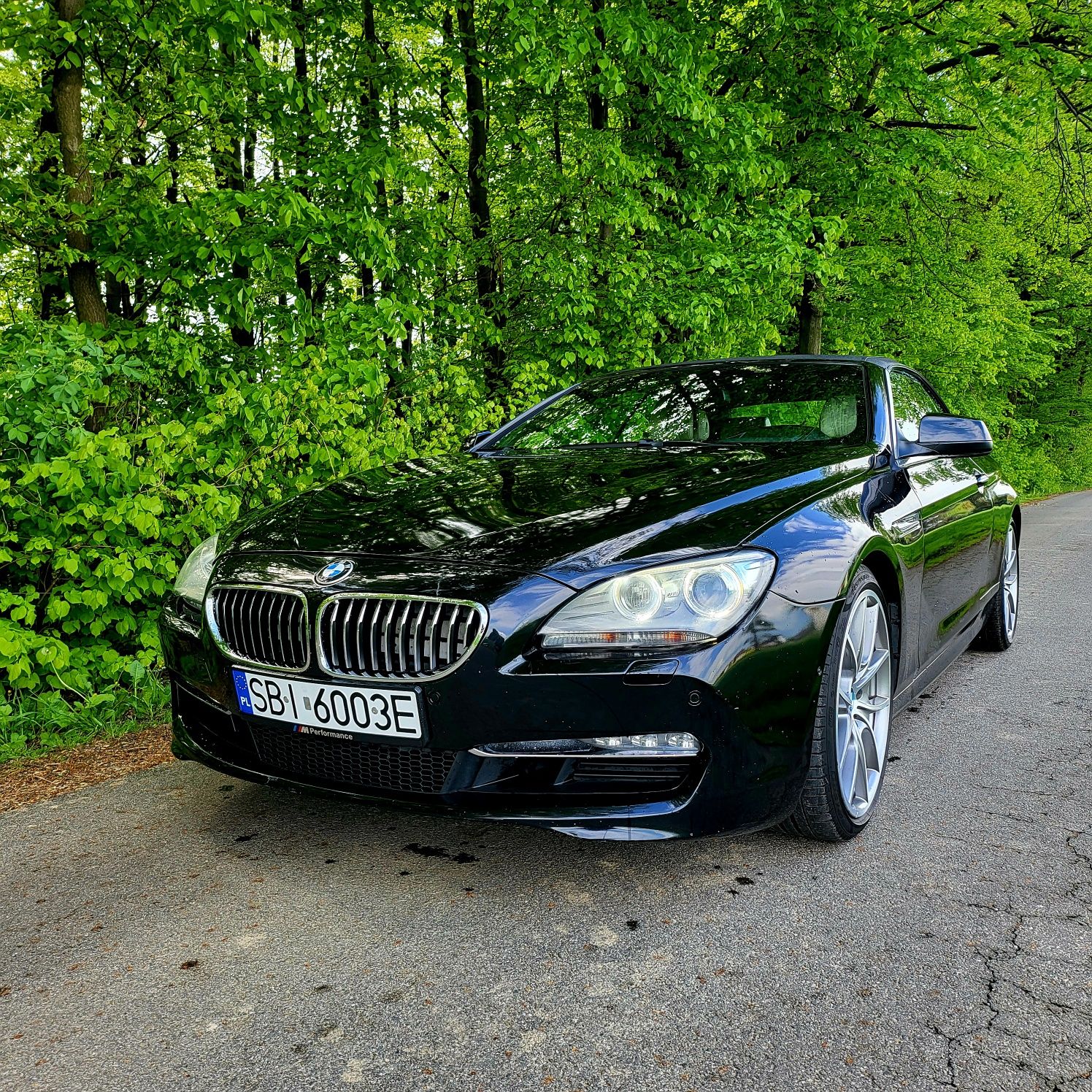 Zamiana,BMW 640i,Kabriolet,dociągane drzwi,Bardzo Niski Przebieg 22tys