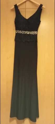 vestido preto cerimónia