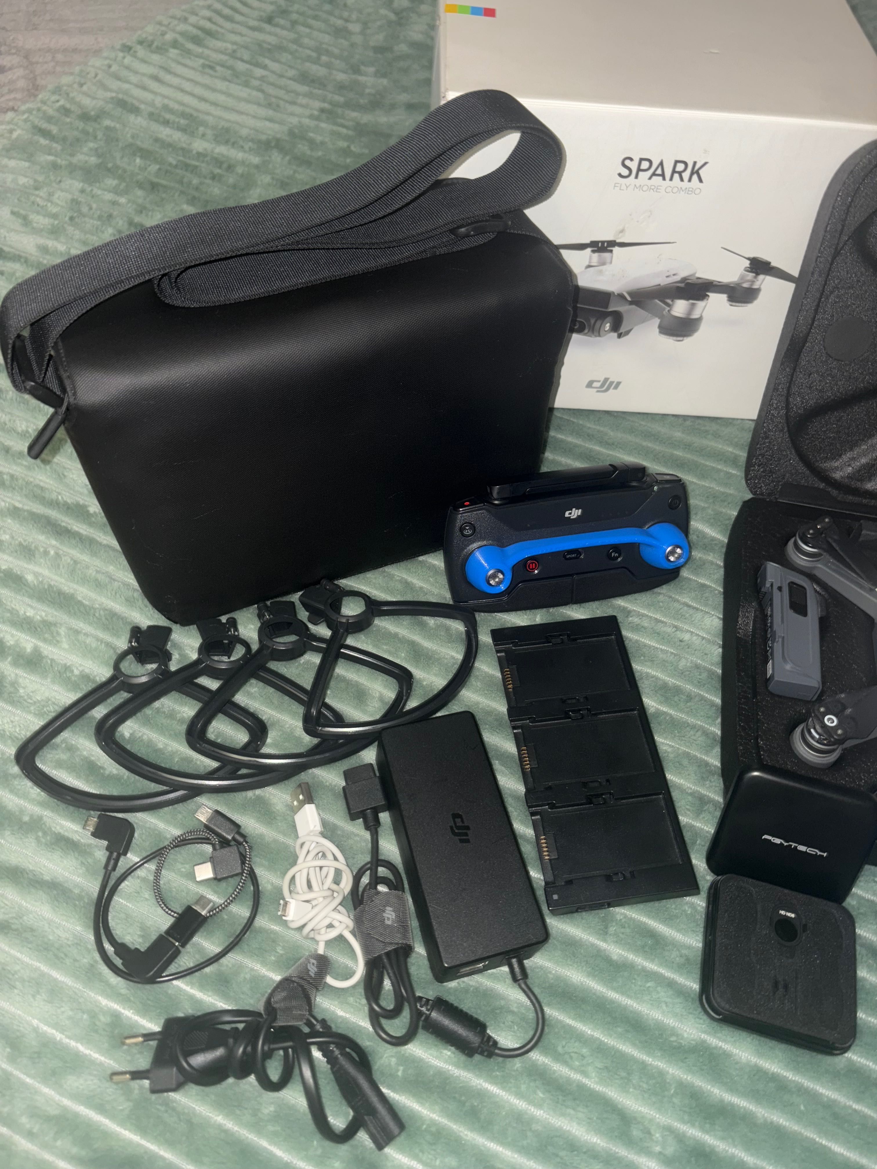 DJI Spark Fly More Combo  3 baterie