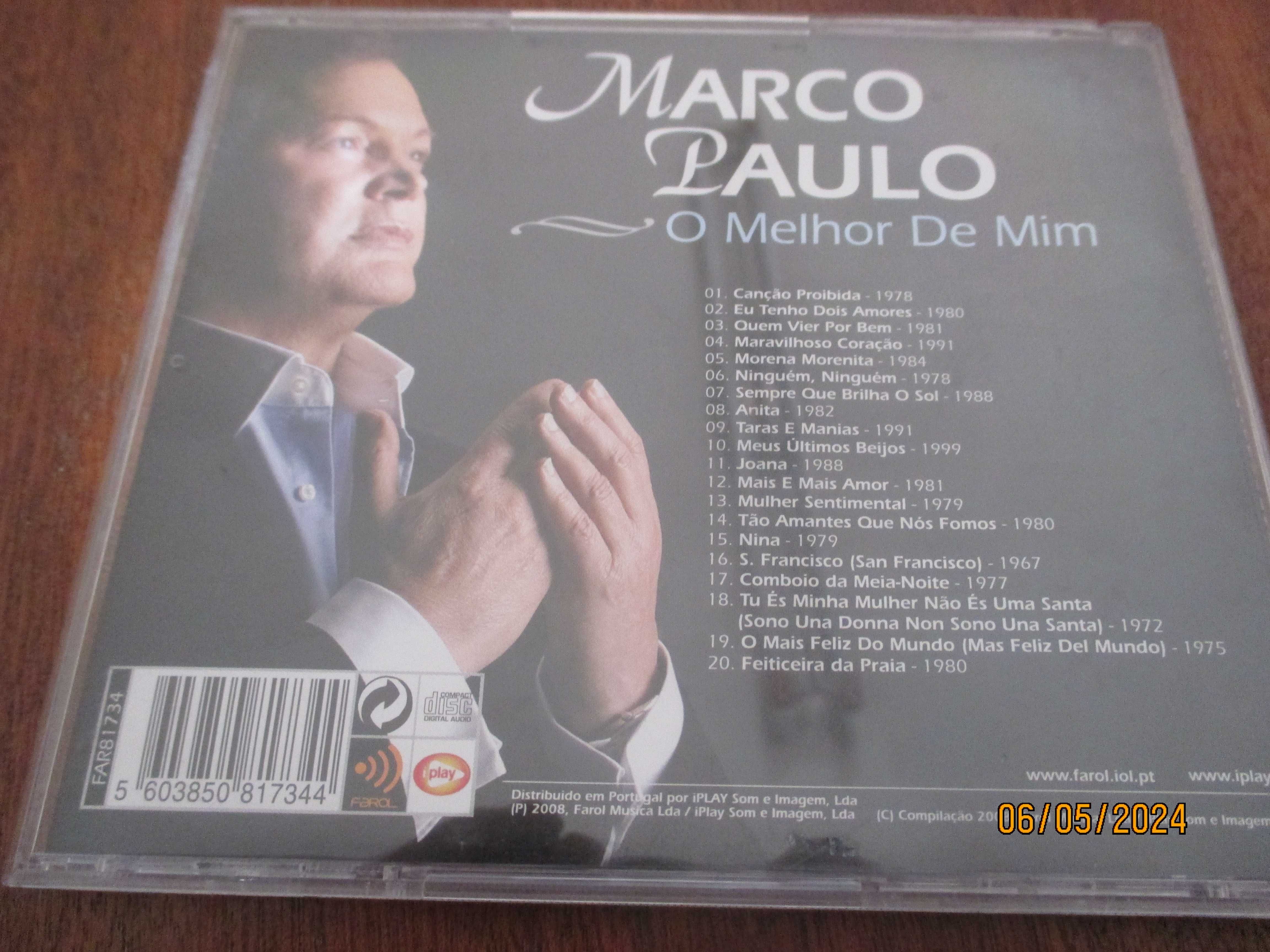 CD - Marco Paulo - O melhor de mim