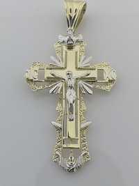 Złoty krzyżyk Katolicki, próba 585.Nowy (2004)