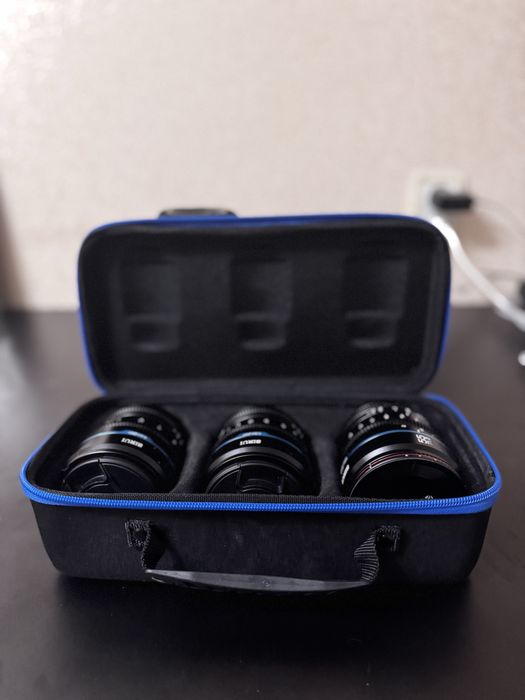 Обєктиви Sirui 24,35,55 мм