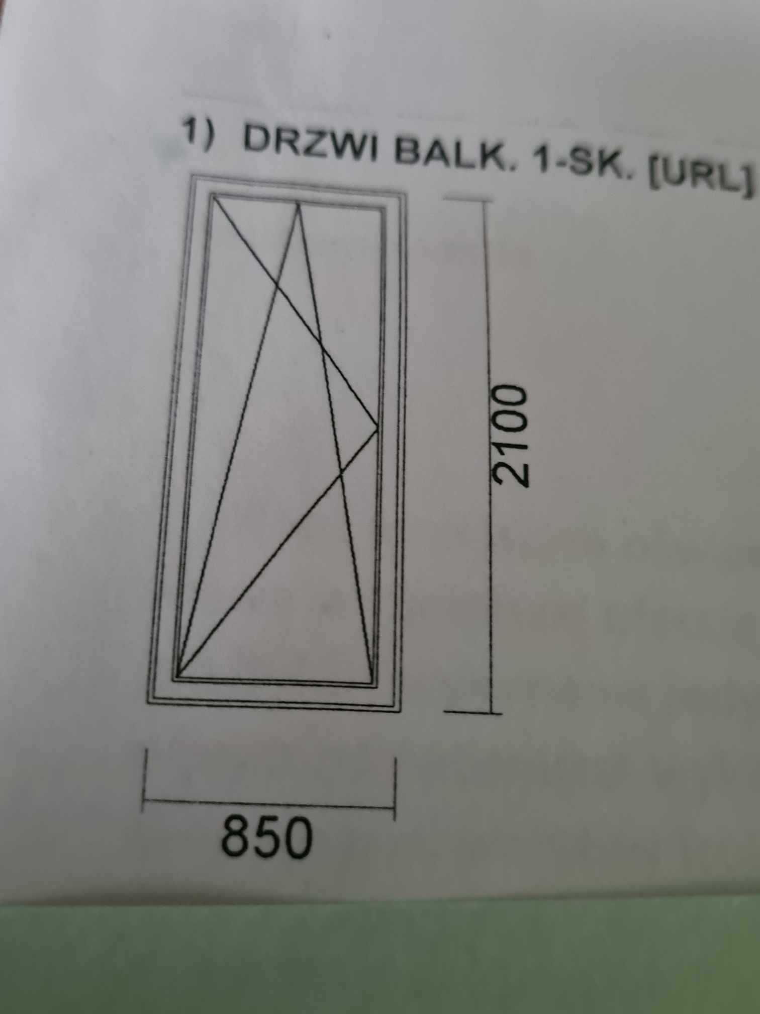 Okno , okna tarasowe wraz z drzwiami tarasowymi z roletami - 3letnie