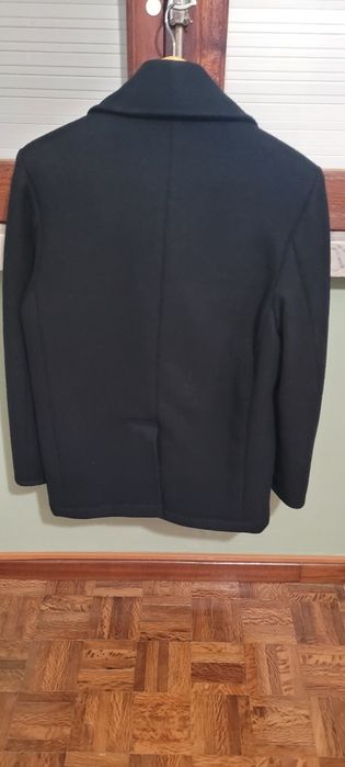 Casaco marinha americano pea coat