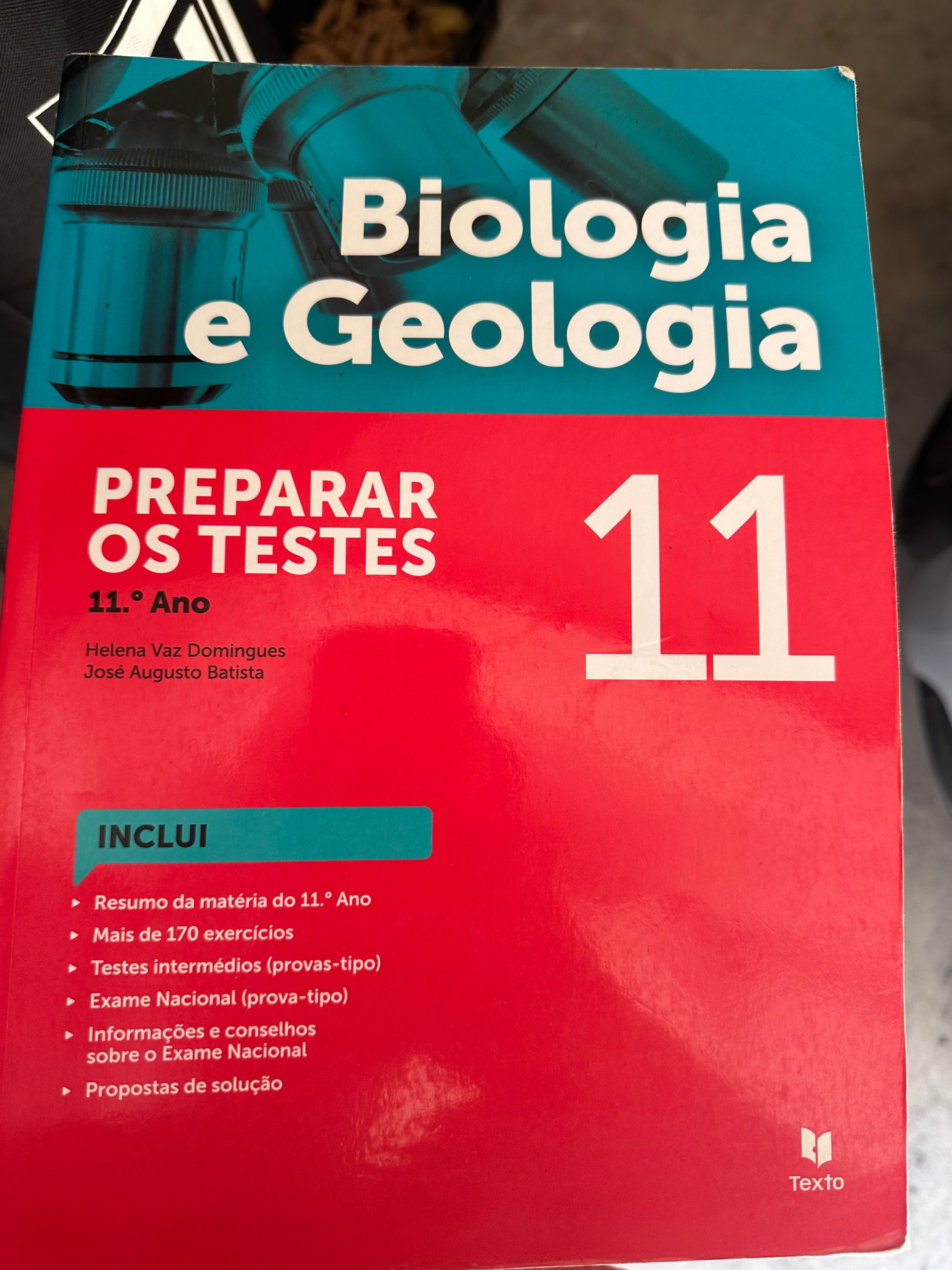 Manual escolar de Biologia e Geologia - 11° ano