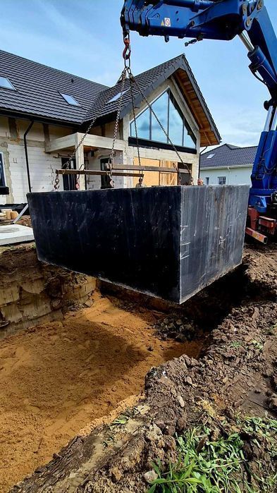 Szambo Betonowe Zbiornik Na Deszczówkę PIWNICA Kanał 10m3 Kock