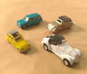 Conjunto 4 Miniaturas Citröen Colecção