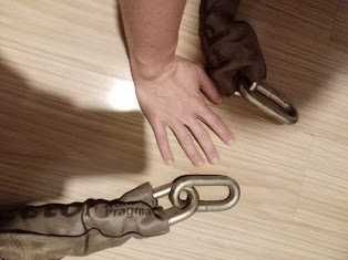 Pragmasis 19mm Corrente + Cadeado Oxford Boss Alarme - Segurança Máx