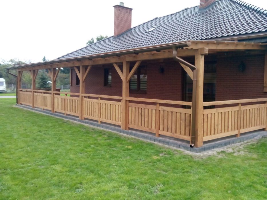 Taras zadaszenia tarasu