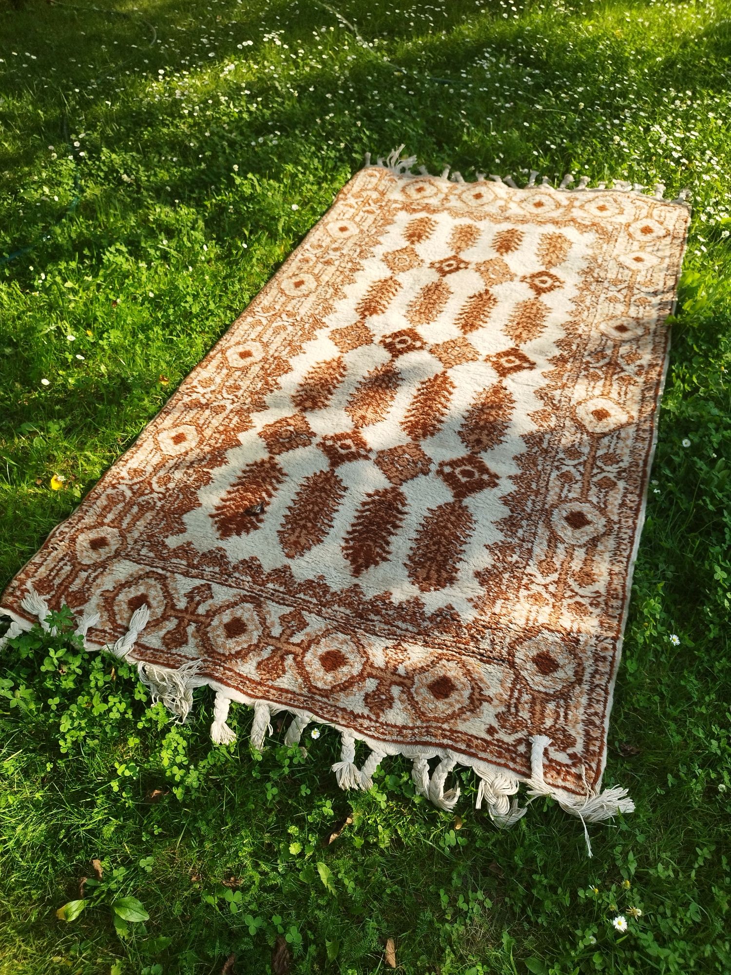 Nowy dywan marokański wełniany rozmiar 120x210
