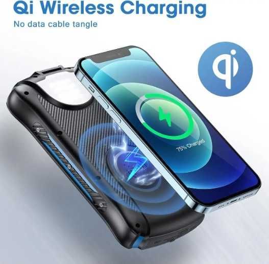 Павер банк S18 Ver Wireless Charging 30000mAh