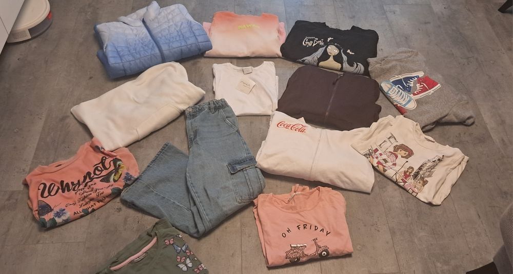 Ubrania dla dziewczynki 146/152