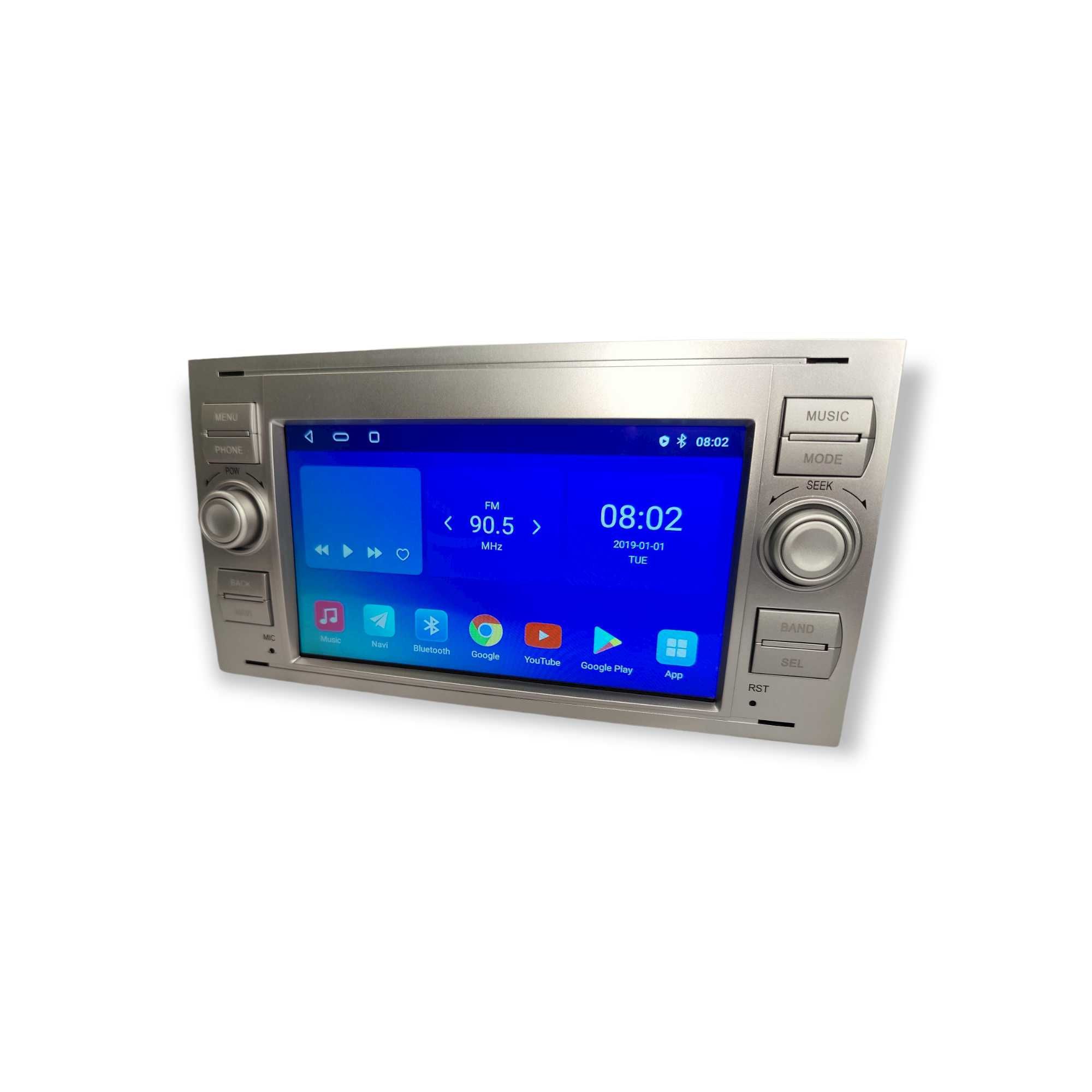 Radio 2 DIN Android 11 Ford Galaxy  C S MAX Mondeo - GPS CarPlay