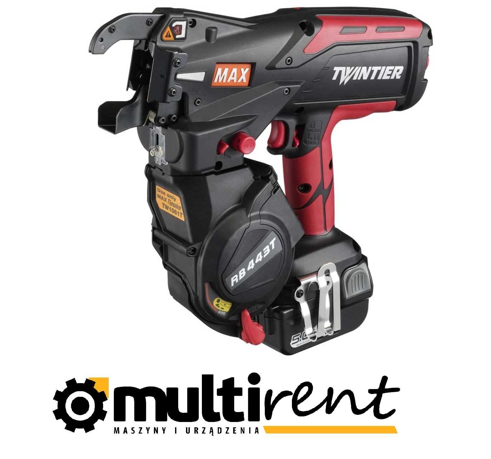 Wynajem WIĄZARKA zbrojenia MAX RB443T MULTIRENT Kłobuck