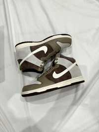 НОВІ Nike Dunk High Light Chocolate DH5348-100 44 EU 10 US