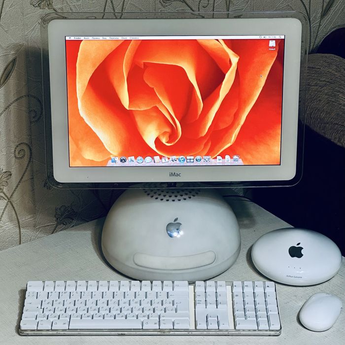 Apple iMac G4 17” 2003г раритет в коллекцию «Лампа Джобса» (компьютер)