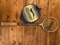 Raquete vintage de Squash Slazenger