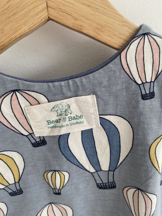 Kombinezon ogrodniczki 62 w balony bear & babe jak lindex