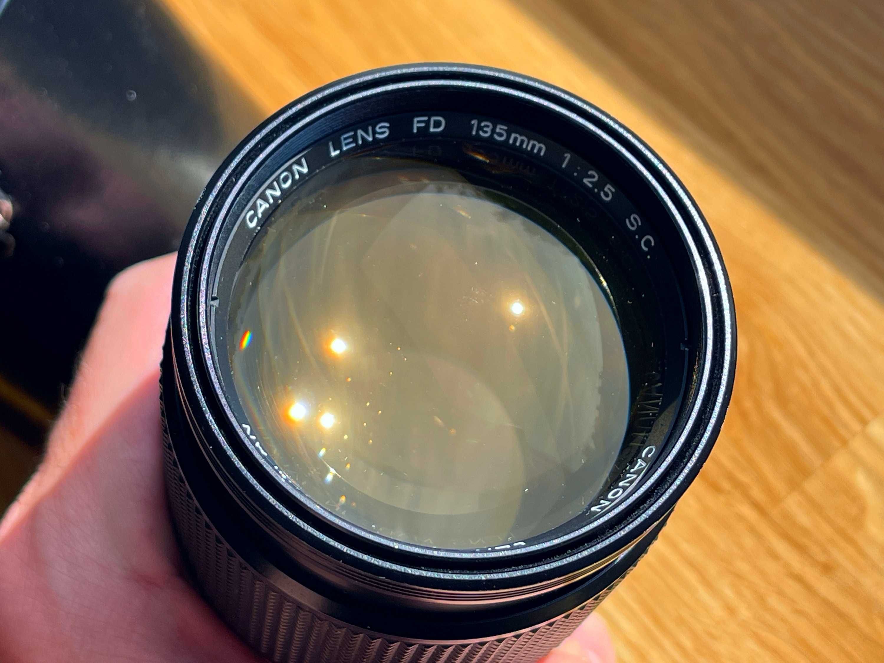 Canon FD 135mm f/2.5 S.C. Brehlock "o" Rare
