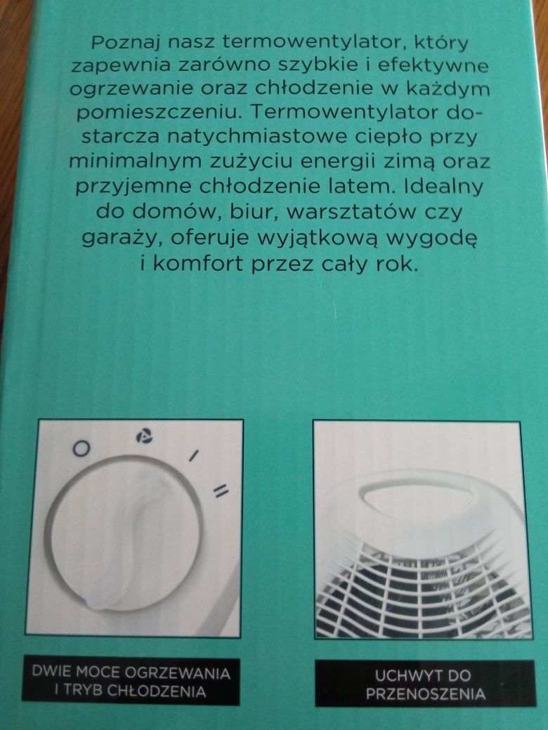 Termowentylator - nowy