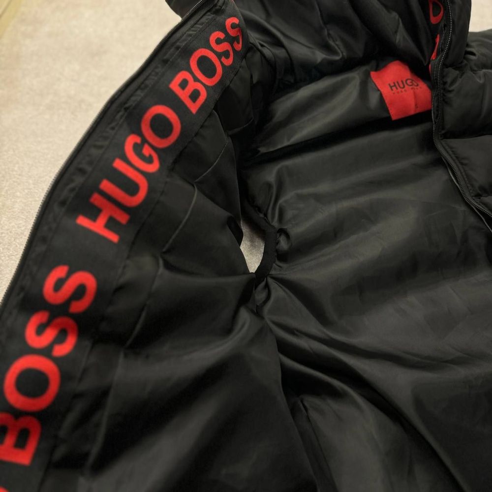 PREMIUM LUXE HUGO BOSS Мужская жилетка черная весна теплая s-xxl люкс