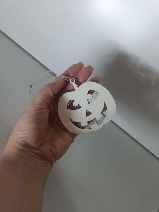 Nowa zawieszka dynia drewno halloween home&you