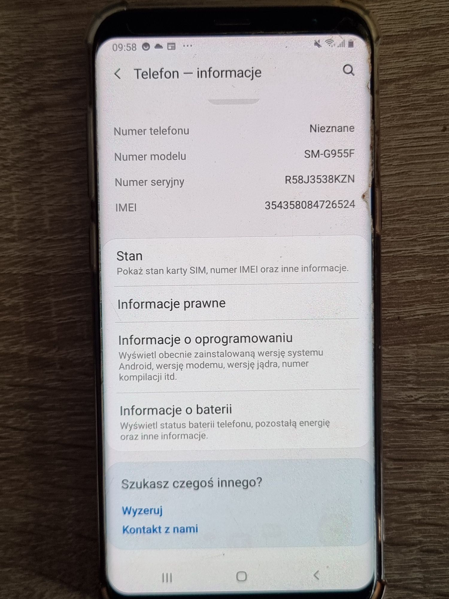 Telefon Samsung S8 plu