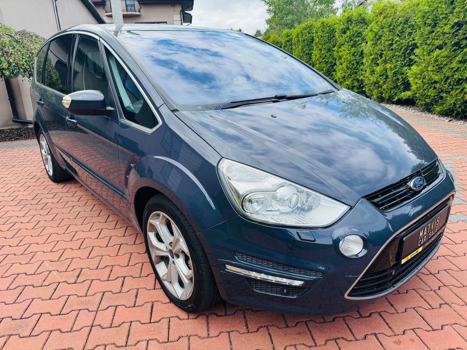 Ford S-Max * AUTOMAT * 7 Osobowy * 2.0 d * 163 KM * Panorama * Titanium *