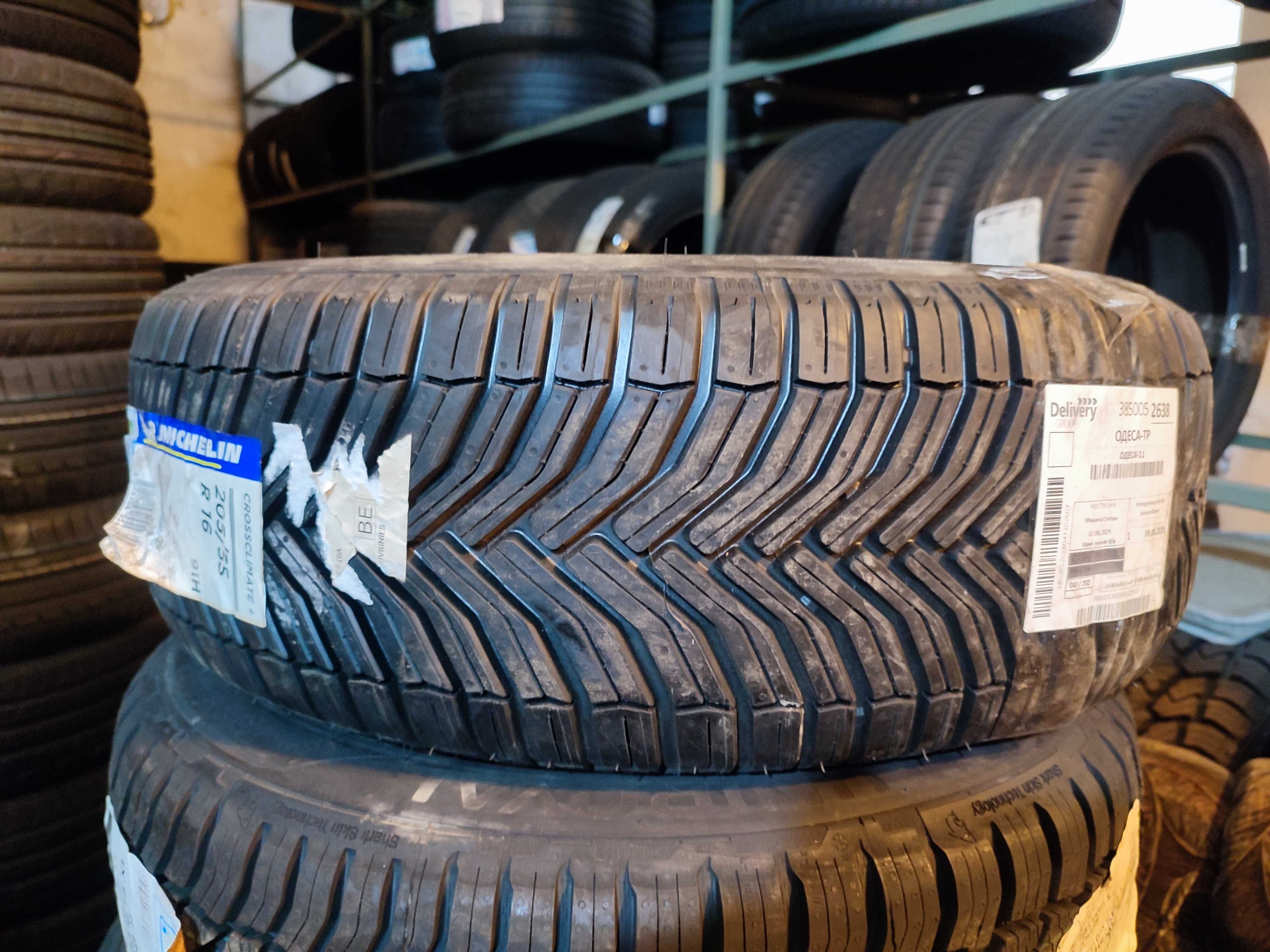 Шины новые 205/55 r16 Michelin CrossClimate