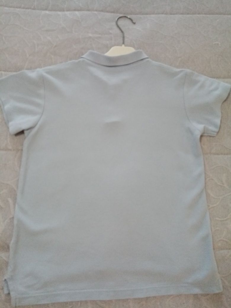 Polo menino 7/8 azul