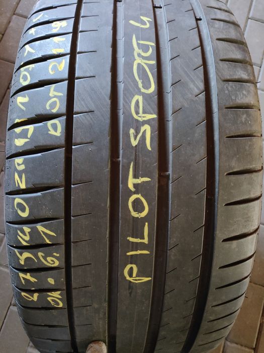 1x Michelin pilot sport 4 275/40ZR19 105Y XL 1 sztuka letnia