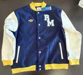 Casaco estilo basebal do Real Madrid