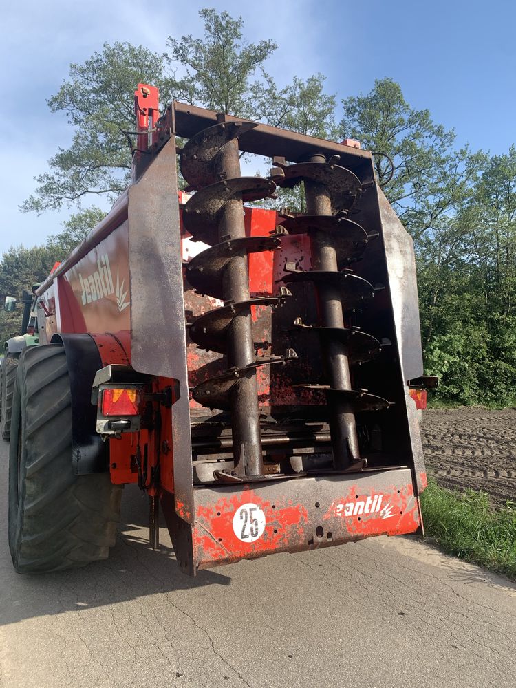 Rozrzutnik obornika Jeantil EVR 16-12, 12-14 ton, brochard, rolland,