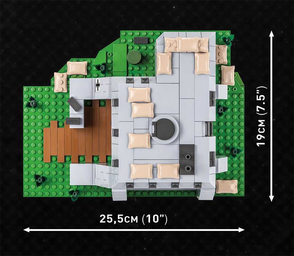 Конструктор COBI Бункер German Fighting Position COBI-3043