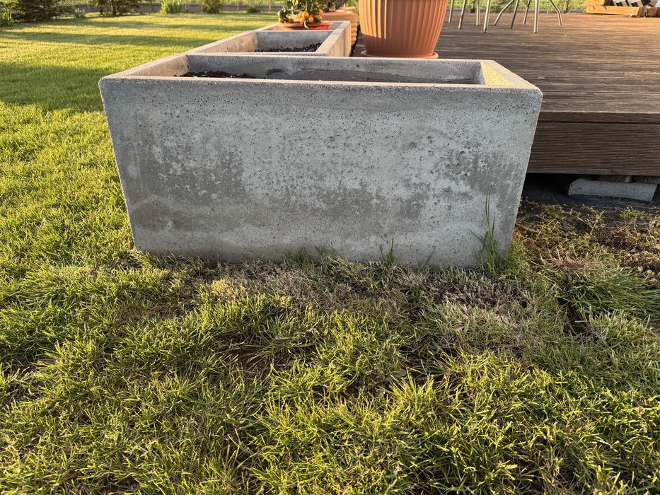 Donice betonowe 80x40x40 solidne